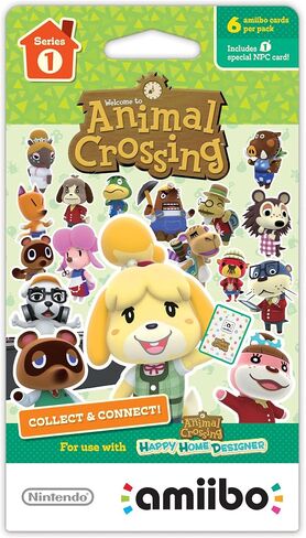 Animal Crossing Series 1 Single Pack of 6 Cards in Saudi Arabia