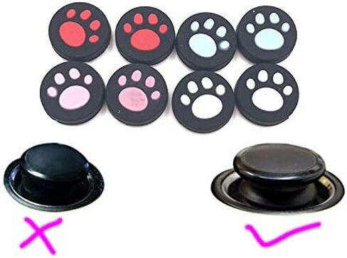 2PCS Silicone Thumb Stick Grips Caps Analog Thumbstick Joystick Cap for PS Vita PSV 2000 PSV 1000 Color Pink in Kuwait