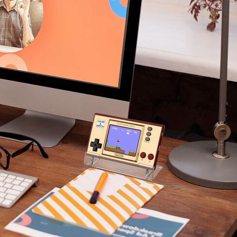 كاسزليشن حامل اكريليك شفاف متوافق مع نينتندو نيو جيم اند ووتش حامل وحدة تحكم العاب محمول باليد حامل عرض in Saudi Arabia