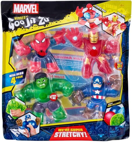 Goo Jit Zu 37260 Marvel 4 Pack in Saudi Arabia