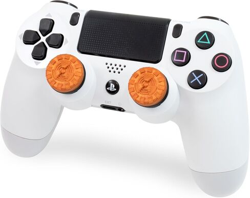 ازرار تحكم ابهامية اتوميك من كونترول فريك لـ Playstation 4 وPlaystation 5 | ازرار التحكم في الاداء | تصميم متوسط الارتفاع 2 | برتقالي [Playstation 4]. in Saudi Arabia