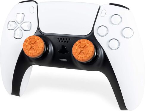 ازرار تحكم ابهامية اتوميك من كونترول فريك لـ Playstation 4 وPlaystation 5 | ازرار التحكم في الاداء | تصميم متوسط الارتفاع 2 | برتقالي [Playstation 4]. in Saudi Arabia