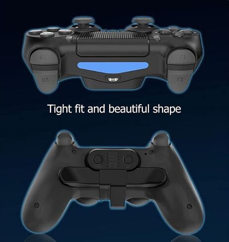 مجاذيف Diyeeni لوحدة تحكم PS4، مرفق 10 أزرار خلفية للمفاتيح، مجاذيف تحكم لجهاز PS4، التوصيل والتشغيل، دعم Turbo Burst، أزرار قابلة للبرمجة in Saudi Arabia