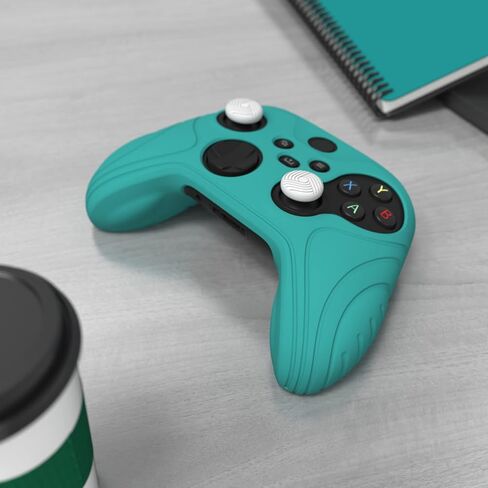 eXtremeRate PlayVital Samurai Edition Anti-Slip Controller Grip Silicone Skin for Xbox Core Controller, Ergonomic Protective Case Cover for Xbox Series S/X w/Thumb Grips - Black in Kuwait