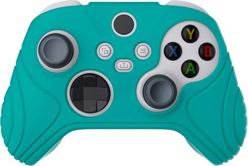 eXtremeRate PlayVital Samurai Edition Anti-Slip Controller Grip Silicone Skin for Xbox Core Controller, Ergonomic Protective Case Cover for Xbox Series S/X w/Thumb Grips - Black in Kuwait