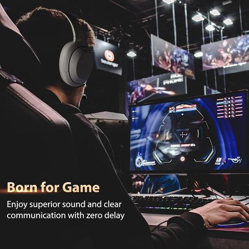 فوليم كيبل ميكروفون بوم متوافق مع سماعات سوني WH-1000XM4 وWH-1000XM3 مع تحكم في مستوى الصوت ومفتاح كتم الصوت للكمبيوتر واللاب توب وبلاي ستيشن 4 وبلاي ستيشن 5 واكس بوكس ون in Kuwait