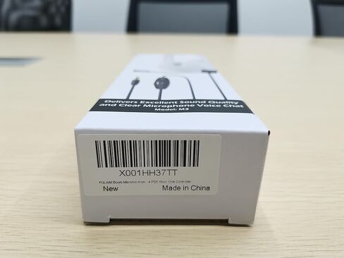 فوليم كيبل ميكروفون بوم متوافق مع سماعات سوني WH-1000XM4 وWH-1000XM3 مع تحكم في مستوى الصوت ومفتاح كتم الصوت للكمبيوتر واللاب توب وبلاي ستيشن 4 وبلاي ستيشن 5 واكس بوكس ون in Kuwait