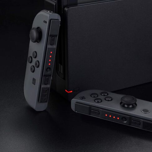 eXtremeRate Firefly LED Tuning Kit for Nintendo Switch Joycons Dock NS Joycon SL SR Buttons Ribbon Flex Cable Indicate Power LED - Violet (Joycons Dock NOT Included) in Saudi Arabia
