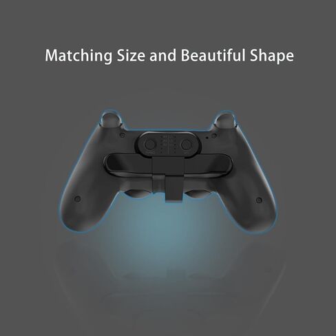 Controller Paddles for PS4, Controller Back Button Attachment, Customization Mapping Buttons, TURBO burst function, plug and playBurst Function, Plug And Play in Saudi Arabia