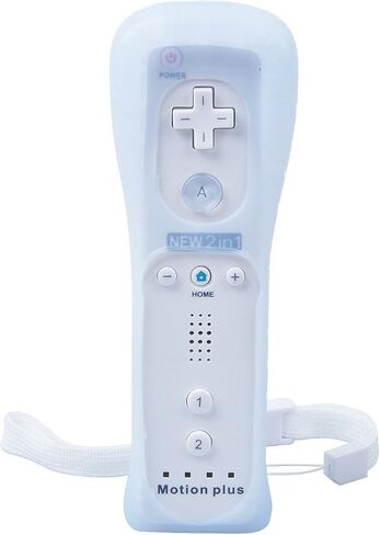 SIBIONO - Wii remote motion plus controller (2 Packs) for Nintendo Wii&Wii U Video Game Gamepads. (Black) in Saudi Arabia