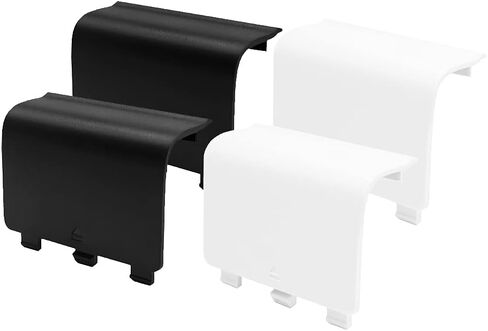 KELIFANG Replacement Battery Cover Door Compatible with Xbox One, One S, One X Controller, Battery Back Shell Repair Part Compatible with Xbox Wireless Controller (Black, White) in Saudi Arabia