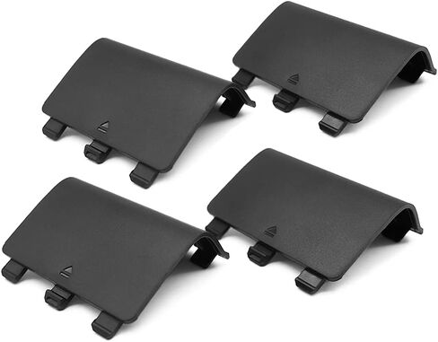 KELIFANG Replacement Battery Cover Door Compatible with Xbox One, One S, One X Controller, Battery Back Shell Repair Part Compatible with Xbox Wireless Controller (Black, White) in Kuwait
