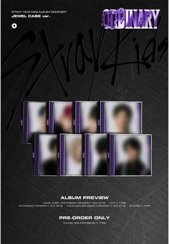 Dreamus Stray Kids - ODDINARY JEWEL CASE ver. (LEE KNOW ver.), JYPK1355 in Saudi Arabia