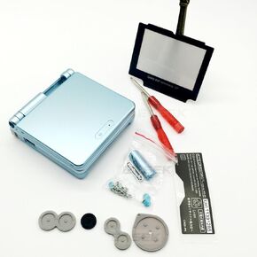 Replacement Housing Shell Pack Compatible with Gameboy Advance SP, GBA SP Full Housing Shell (Light Blue) in Saudi Arabia