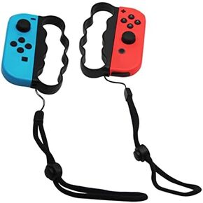 مقابض ملاكمة سويتش بمقبض يد مع شرائط معصم لجهاز نينتيندو سويتش نينتيندو سويتش مع ذراع تحكم جويكون جيم باد ملاكمة اللياقة البدنية in Kuwait