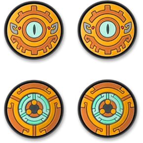 4 قطع من أغطية Jusy Thumb Grip المتوافقة مع Nintendo Switch/OLED/Switch Lite، عصا تحكم ناعمة من السيليكون Joy-Con، غطاء عصا تناظرية ثلاثية الأبعاد لطيفة، 132 in Kuwait