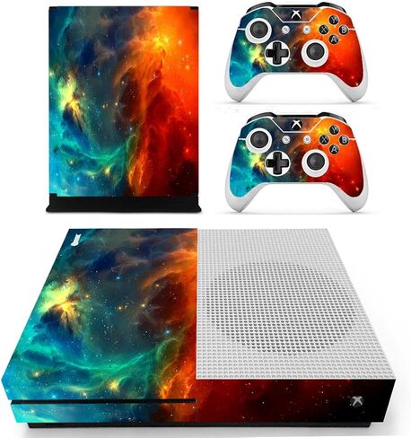 SKINOWN Skin for Xbox One S Slim Console and Controller (Wood) in Saudi Arabia