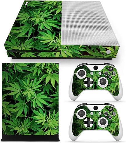 SKINOWN Skin for Xbox One S Slim Console and Controller (Wood) in Saudi Arabia