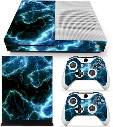 SKINOWN Skin for Xbox One S Slim Console and Controller (Wood) in Saudi Arabia