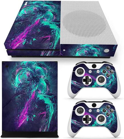 SKINOWN Skin for Xbox One S Slim Console and Controller (Wood) in Saudi Arabia