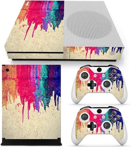 SKINOWN Skin for Xbox One S Slim Console and Controller (Wood) in Saudi Arabia