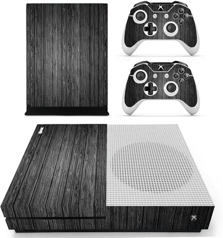 SKINOWN Skin for Xbox One S Slim Console and Controller (Wood) in Saudi Arabia