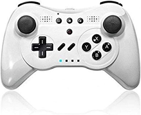 NEXiLUX NXL-WU001 وحدة تحكم لاسلكية 3 في 1 كلاسيكية برو لجهاز نينتندو وي يو، أبيض in Kuwait