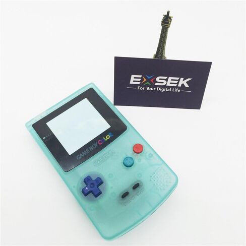 حزمة استبدال غطاء الإصدار الأخضر المضيء EXSEK المحدودة لسلسلة Gameboy (GBC Lumin) in Kuwait