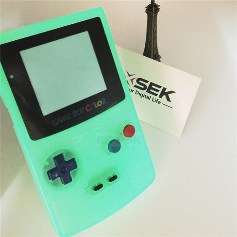 حزمة استبدال غطاء الإصدار الأخضر المضيء EXSEK المحدودة لسلسلة Gameboy (GBC Lumin) in Kuwait