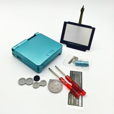 حزمة استبدال غطاء الإصدار الأخضر المضيء EXSEK المحدودة لسلسلة Gameboy (GBC Lumin) in Kuwait