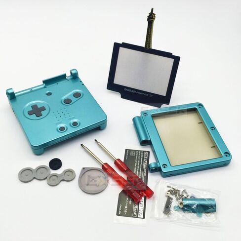 حزمة استبدال غطاء الإصدار الأخضر المضيء EXSEK المحدودة لسلسلة Gameboy (GBC Lumin) in Kuwait