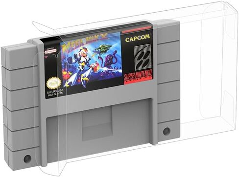 10-Pcs High Quality Plastic Protector Transparent Storage Cases Compatible with N64/SNES Game Boxes – Anti-Dust - Scracth Free - Clear Cases Made Extra Strong (10, N64 Box) in Saudi Arabia