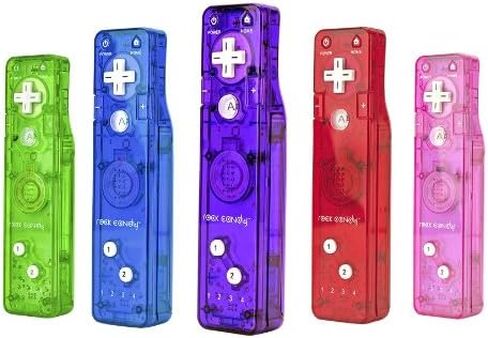 PDP Rock Candy Wii Gesture Controller - Red in Saudi Arabia