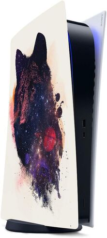 غلاف MightySkins متوافق مع PS5 / Playstation 5 - Mini Galaxy Bots | غطاء ملتف واقٍ ومتين وفريد ​​من نوعه من الفينيل | سهل التطبيق والإزالة وتغيير الأنماط | صنع في الولايات المتحدة الأمريكية in Kuwait