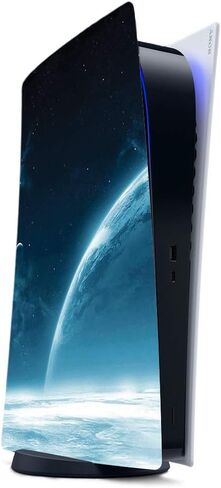 غلاف MightySkins متوافق مع PS5 / Playstation 5 - Mini Galaxy Bots | غطاء ملتف واقٍ ومتين وفريد ​​من نوعه من الفينيل | سهل التطبيق والإزالة وتغيير الأنماط | صنع في الولايات المتحدة الأمريكية in Kuwait