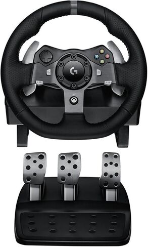 Logitech G920 Driving Force Racing Wheel for Xbox One and PC - Cable - USB - Xbox One, PC (Renewed) in Saudi Arabia