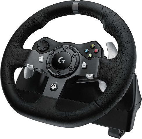 Logitech G920 Driving Force Racing Wheel for Xbox One and PC - Cable - USB - Xbox One, PC (Renewed) in Saudi Arabia