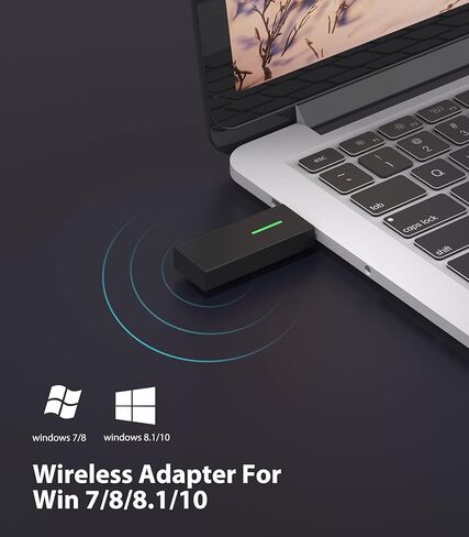 YCCTEAM Wireless Adapter Compatible with Xbox One Controller Wireless, Wireless Receiver with Driver on Windows 11/10/8.1 in Kuwait