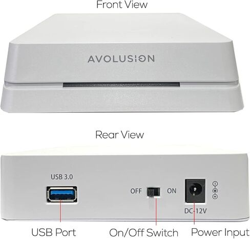 افولوشن قرص صلب خارجي للالعاب من اتش دي دي جير برو 4 تيرابايت 7200 دورة في الدقيقة USB 3.0 (لجهاز PS5) ابيض - ضمان لمدة عامين in Saudi Arabia