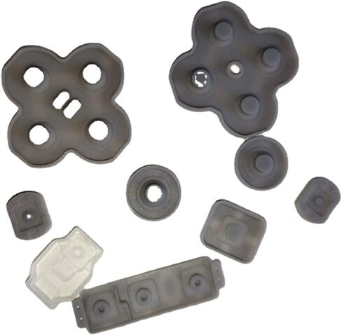 ruichuang Left+ Right Power Volume Controller Rubber Button Strip Replacement Compatible with Nintendo Switch Lite in Saudi Arabia