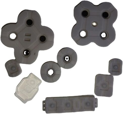 ruichuang Left+ Right Power Volume Controller Rubber Button Strip Replacement Compatible with Nintendo Switch Lite in Saudi Arabia