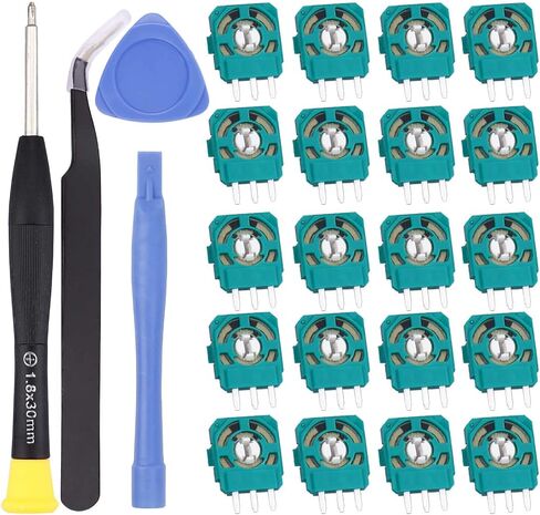 10pcs 2K3 Ohm Potentiometer Replacement for Dualsense PS5 Controller, Trim Pot Resistor Thumbstick Module Sensor for ALPS Analog Joystick in Kuwait