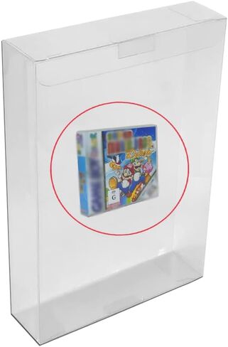 Ruitroliker Game Box Protector Case for Gameboy Advance/Color/GBA/GBC Cartridge - 0.5MM Thick Version - 10 Pack Games Protective Cases in Kuwait