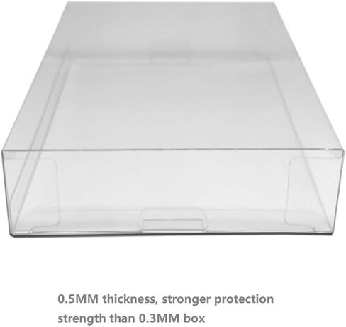 Ruitroliker Game Box Protector Case for Gameboy Advance/Color/GBA/GBC Cartridge - 0.5MM Thick Version - 10 Pack Games Protective Cases in Kuwait