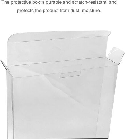 Ruitroliker Game Box Protector Case for Gameboy Advance/Color/GBA/GBC Cartridge - 0.5MM Thick Version - 10 Pack Games Protective Cases in Kuwait