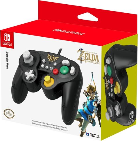 HORI Nintendo Switch Battle Pad (Mario) GameCube Style Controller - Nintendo Switch in Saudi Arabia