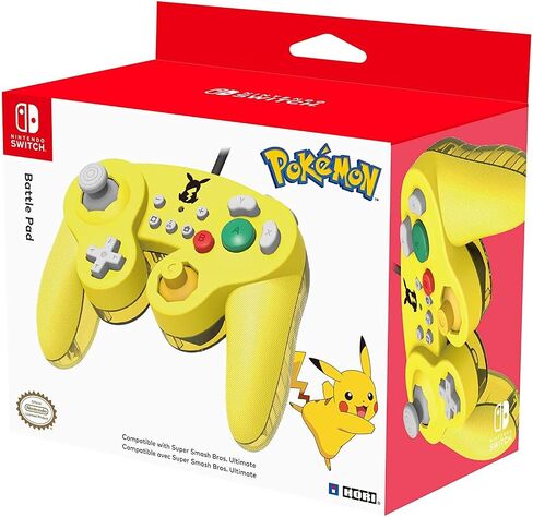 HORI Nintendo Switch Battle Pad (Mario) GameCube Style Controller - Nintendo Switch in Saudi Arabia