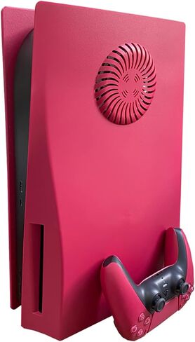 Disc Edition Face Plates with Cooling Vents Cover Skins Shell Panels for PS5 Console, Accessories for PlayStation 5 Protective Shell Replacement Faceplate (Nova Pink) in Kuwait