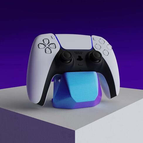 PlayVital Universal Controller Stand for Nintendo Switch 2 Pro & Switch Pro, Gamepad Stand for ps5 & ps4 Controller, Display Stand Holder forXbox Series X/S Controller – Solid Black in Kuwait