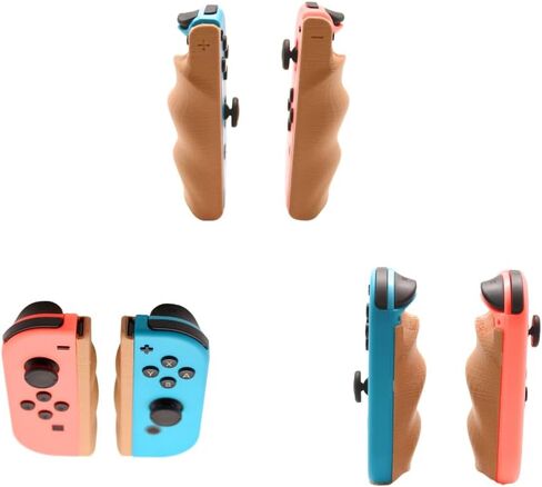 PALMEASE. Wood Comfort Grip Compatible with Nintendo Switch - Nintendo Switch Oled - Joycon Controller Grip - Nintendo Switch Accessories - Nintendo Switch Controller - Switch Handheld Grip in Saudi Arabia